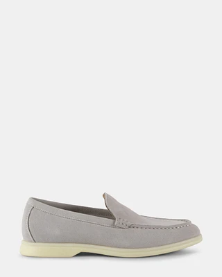 CALIBERR LIGHT GREY SUEDE