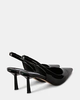 DELVA BLACK PATENT