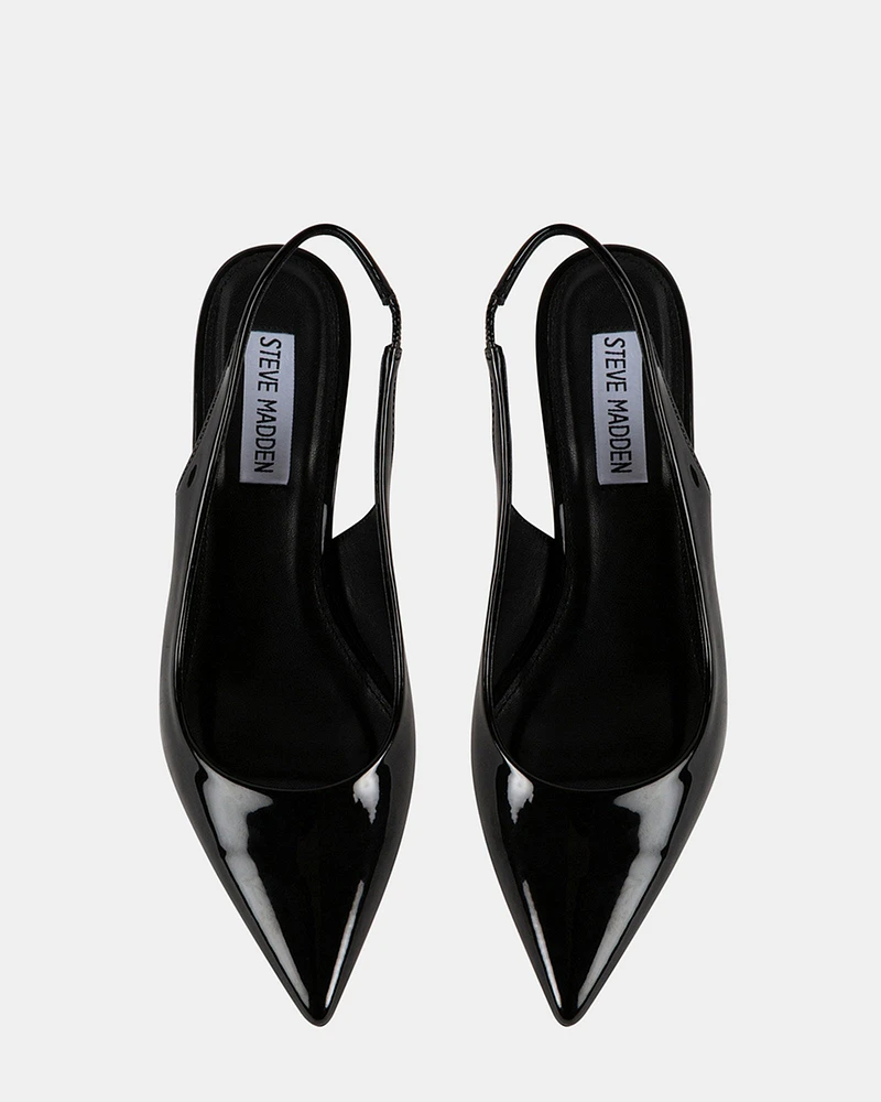 DELVA BLACK PATENT