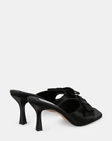 DETACH BLACK SATIN