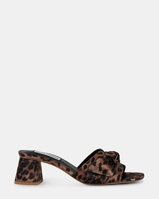 BABE LEOPARD SATIN