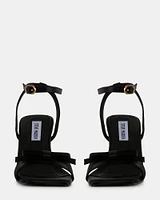 DASHY BLACK SATIN