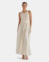 GALLERIA DRESS WHITE