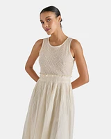 GALLERIA DRESS WHITE