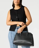 BHEIDEE BLACK LEATHER