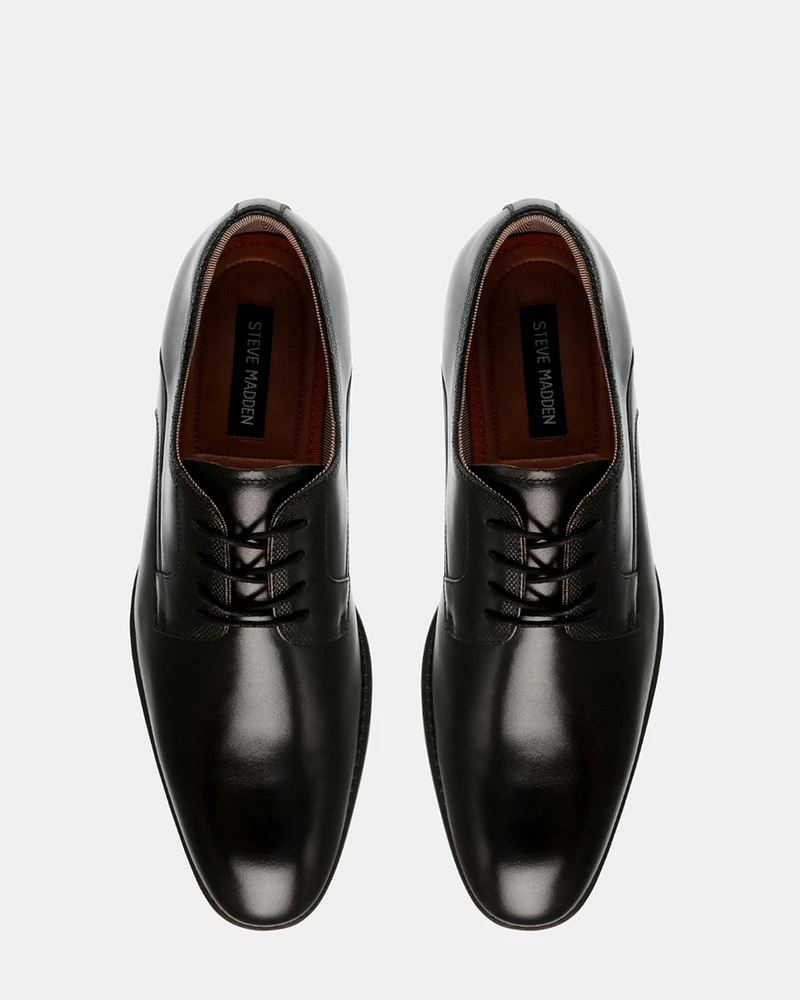 GIANNO BLACK LEATHER
