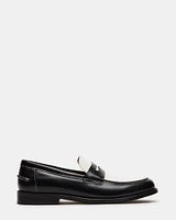NATAN BLACK-WHITE LEATHER