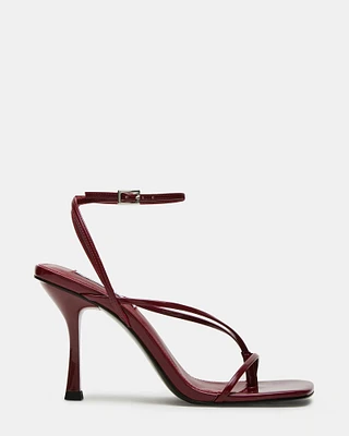 ANNIE BURGUNDY PATENT