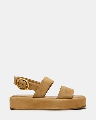 BARONI NATURAL SUEDE