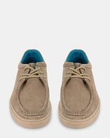 BARRISS TAUPE SUEDE