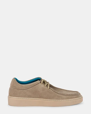 BARRISS TAUPE SUEDE