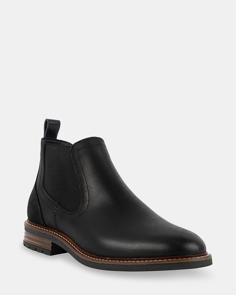 BECKETT BLACK LEATHER