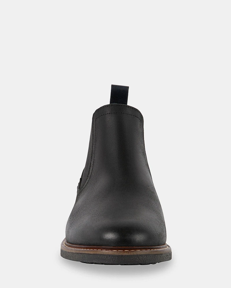 BECKETT BLACK LEATHER