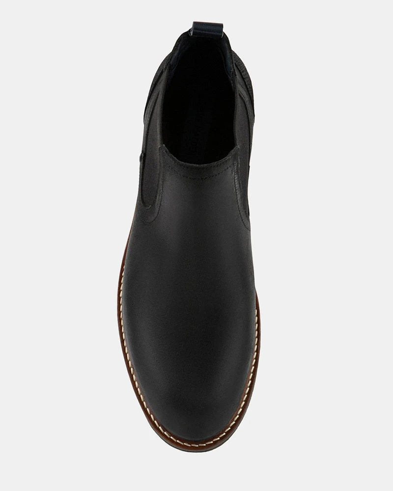 BECKETT BLACK LEATHER
