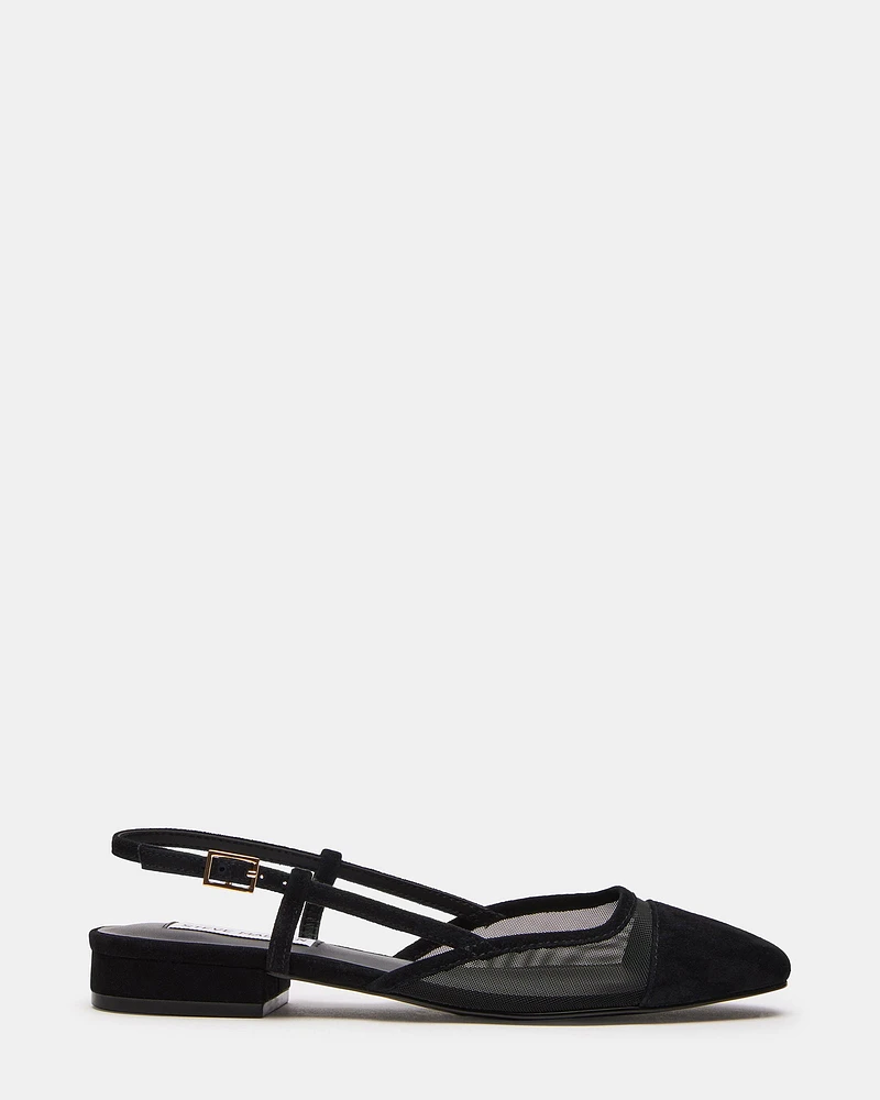 BELINDA-M BLACK SUEDE
