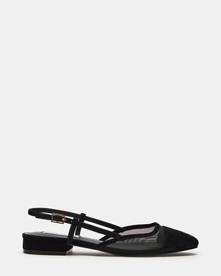 BELINDA-M BLACK SUEDE