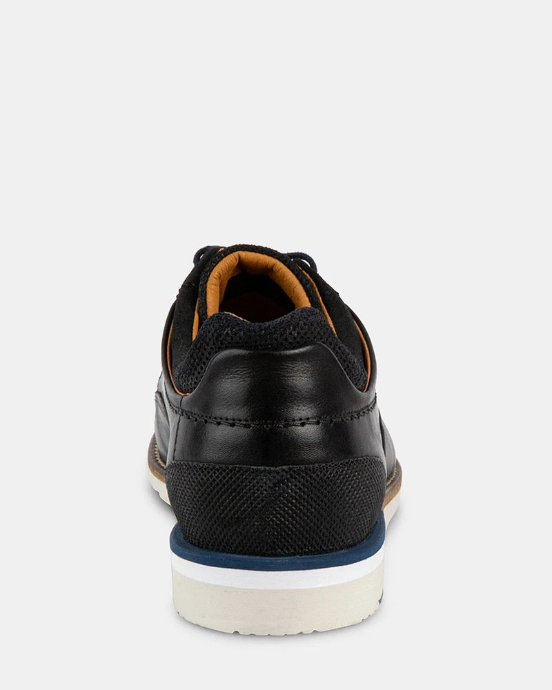 BENICIO BLACK LEATHER