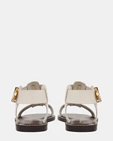 BRAZINN WHITE LEATHER