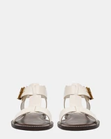 BRAZINN WHITE LEATHER