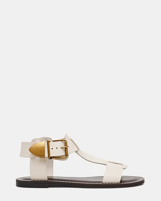 BRAZINN WHITE LEATHER