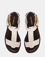 BRAZINN WHITE LEATHER