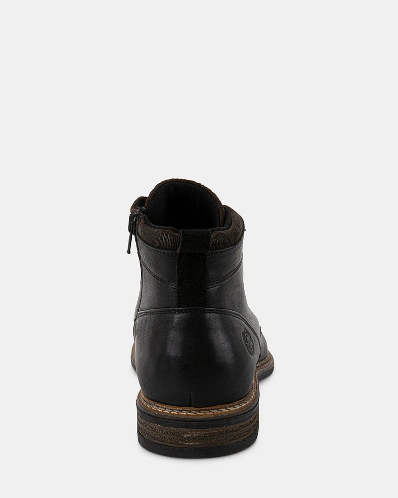 BRONTE BLACK LEATHER