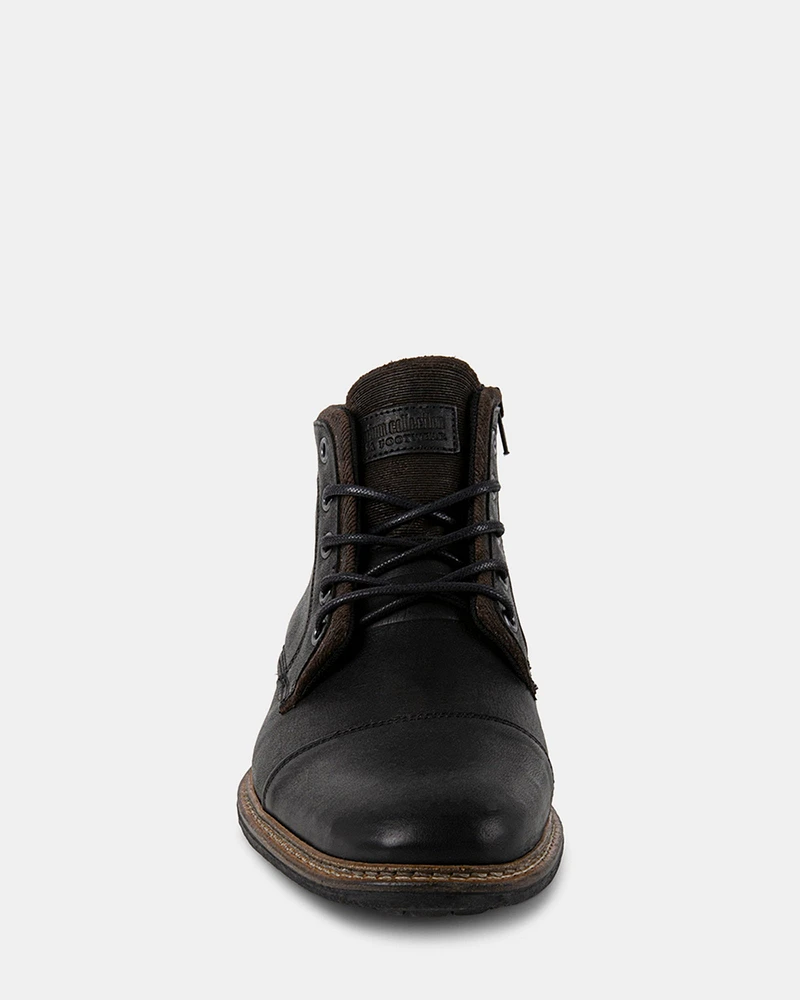 BRONTE BLACK LEATHER