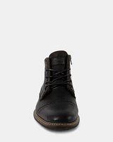 BRONTE BLACK LEATHER