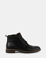 BRONTE BLACK LEATHER