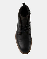 BRONTE BLACK LEATHER
