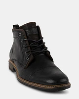 BRONTE BLACK LEATHER