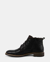 BRONTE BLACK LEATHER