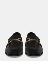 CARRINE BLACK LEATHER