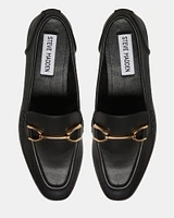 CARRINE BLACK LEATHER