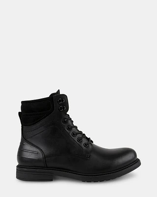 CLOVERRR BLACK LEATHER