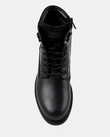 CLOVERRR BLACK LEATHER