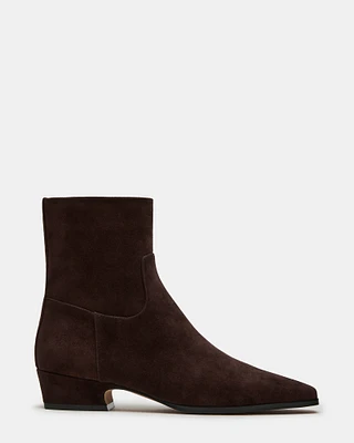 DUSTY BROWN SUEDE