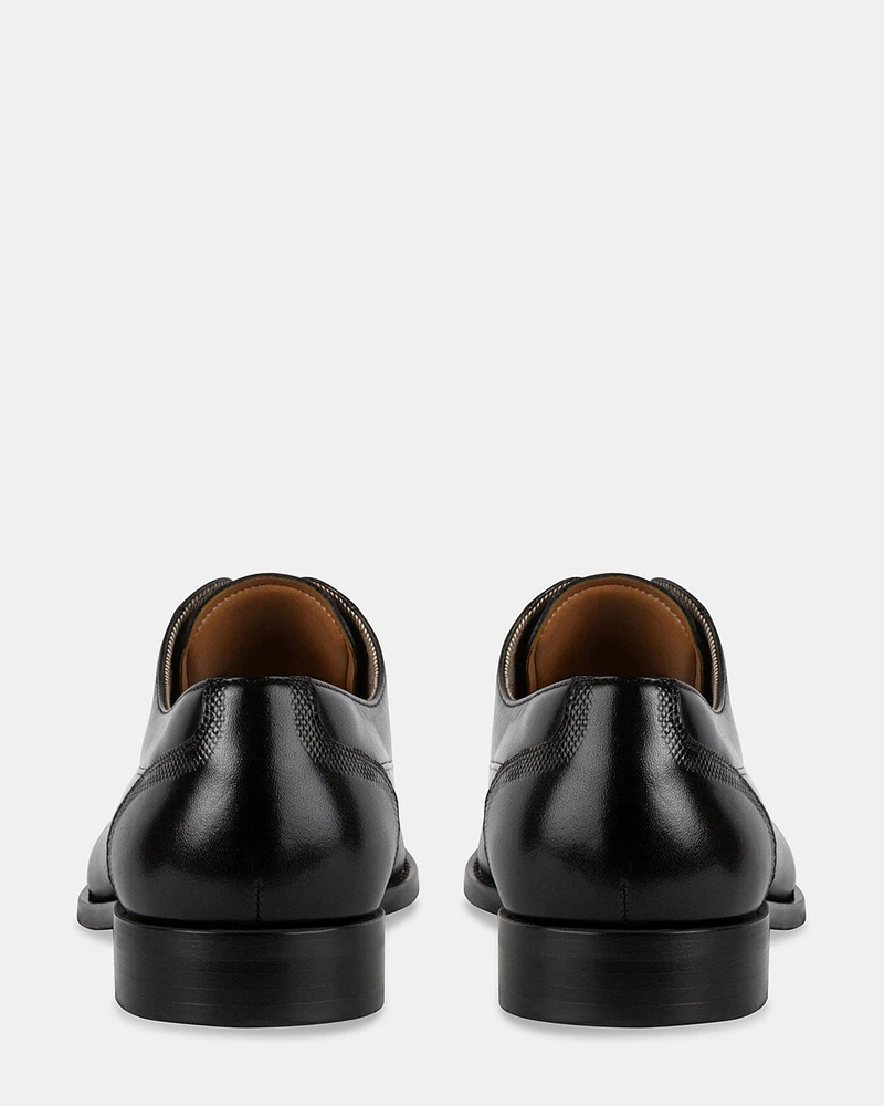 GERALDO BLACK LEATHER