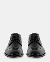 GERALDO BLACK LEATHER