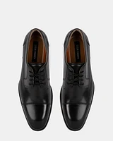 GERALDO BLACK LEATHER