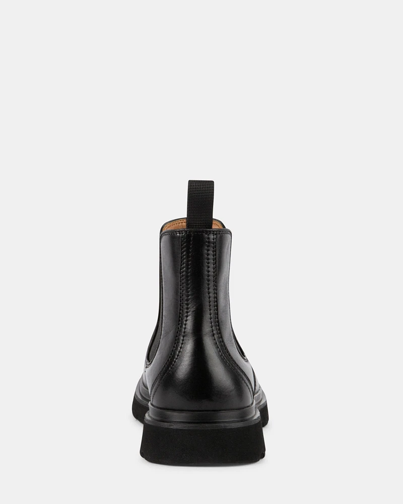 GILMORE BLACK LEATHER