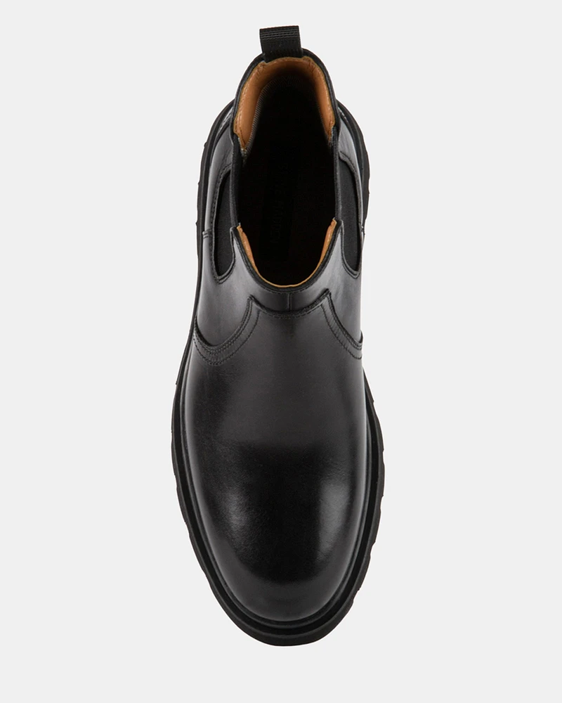 GILMORE BLACK LEATHER