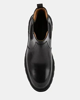 GILMORE BLACK LEATHER