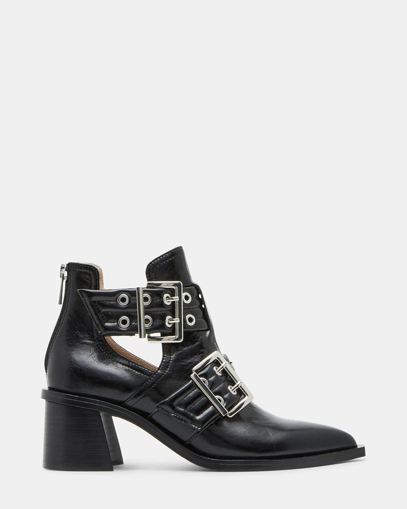 GRAZIA BLACK LEATHER
