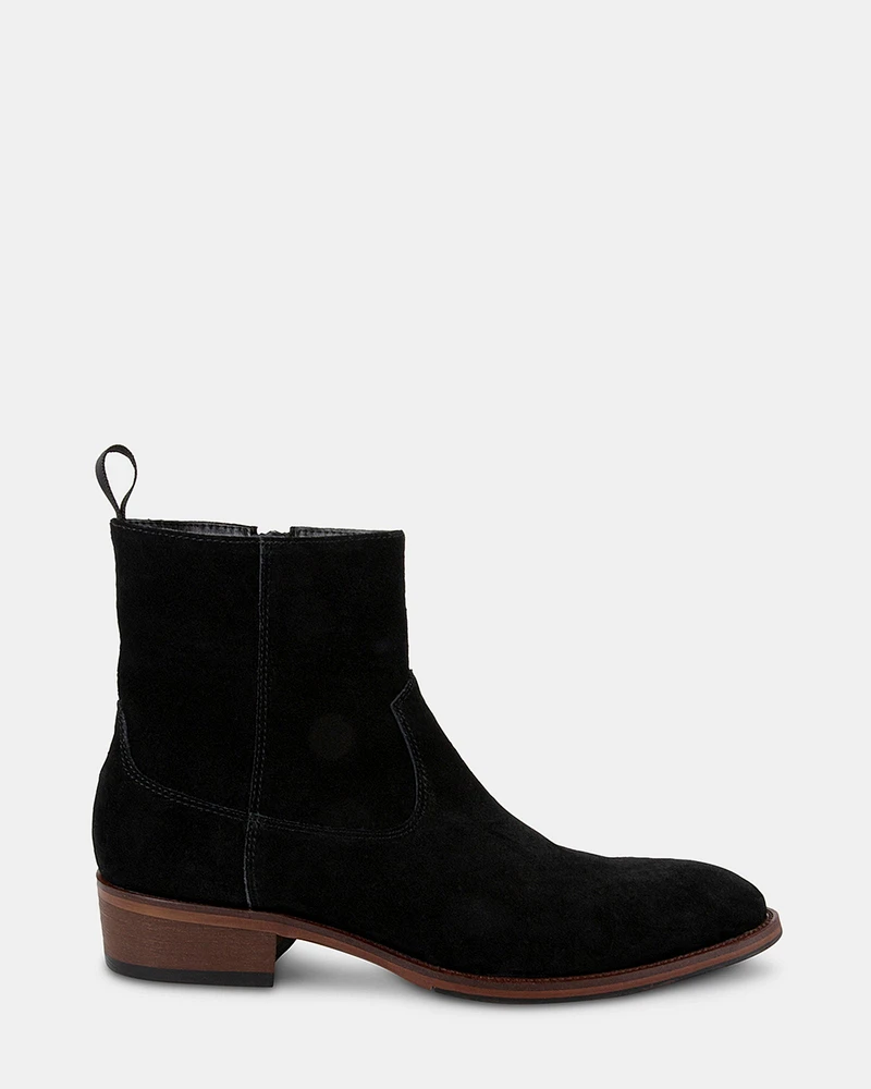 HAWLEY BLACK SUEDE