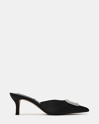 INTIMIDATE BLACK SATIN