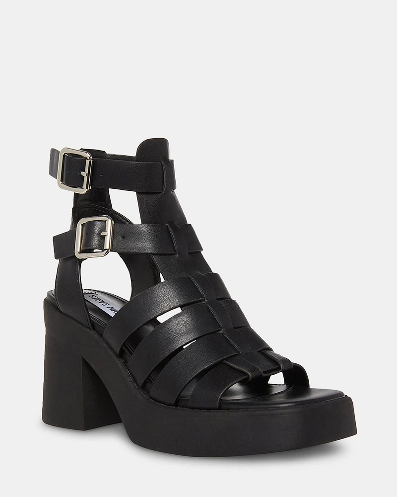 KIONA BLACK LEATHER