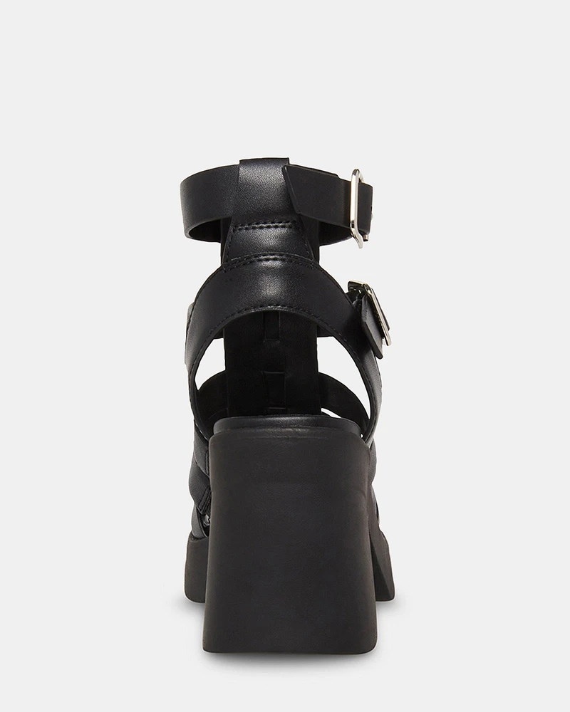 KIONA BLACK LEATHER