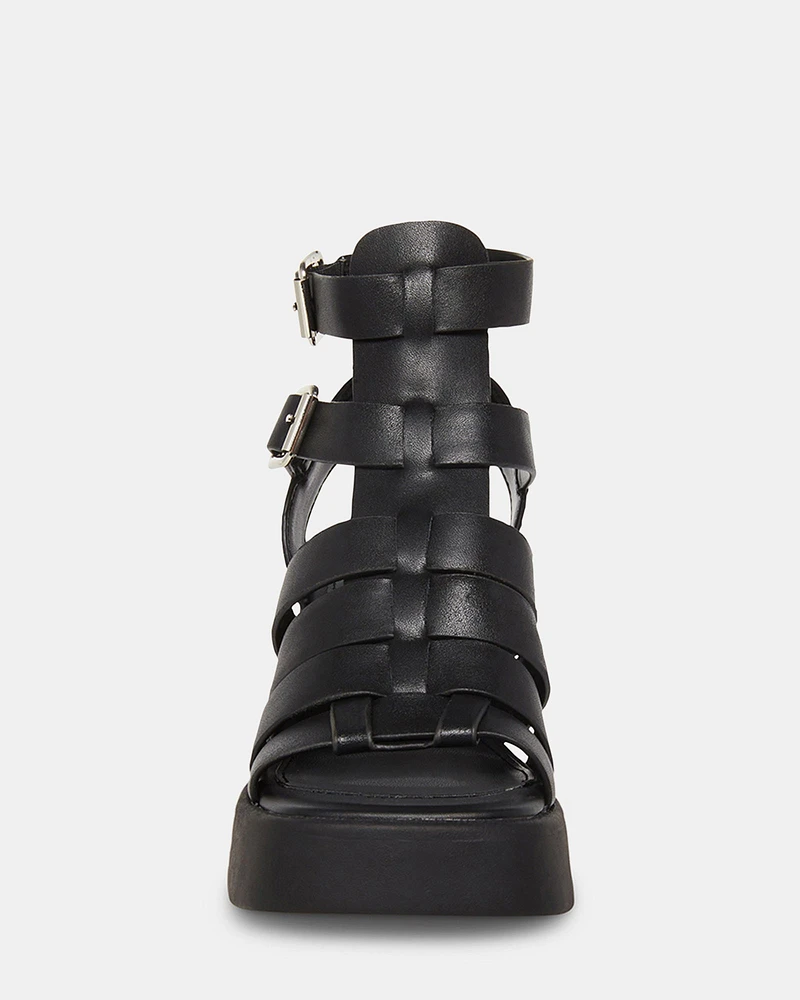 KIONA BLACK LEATHER