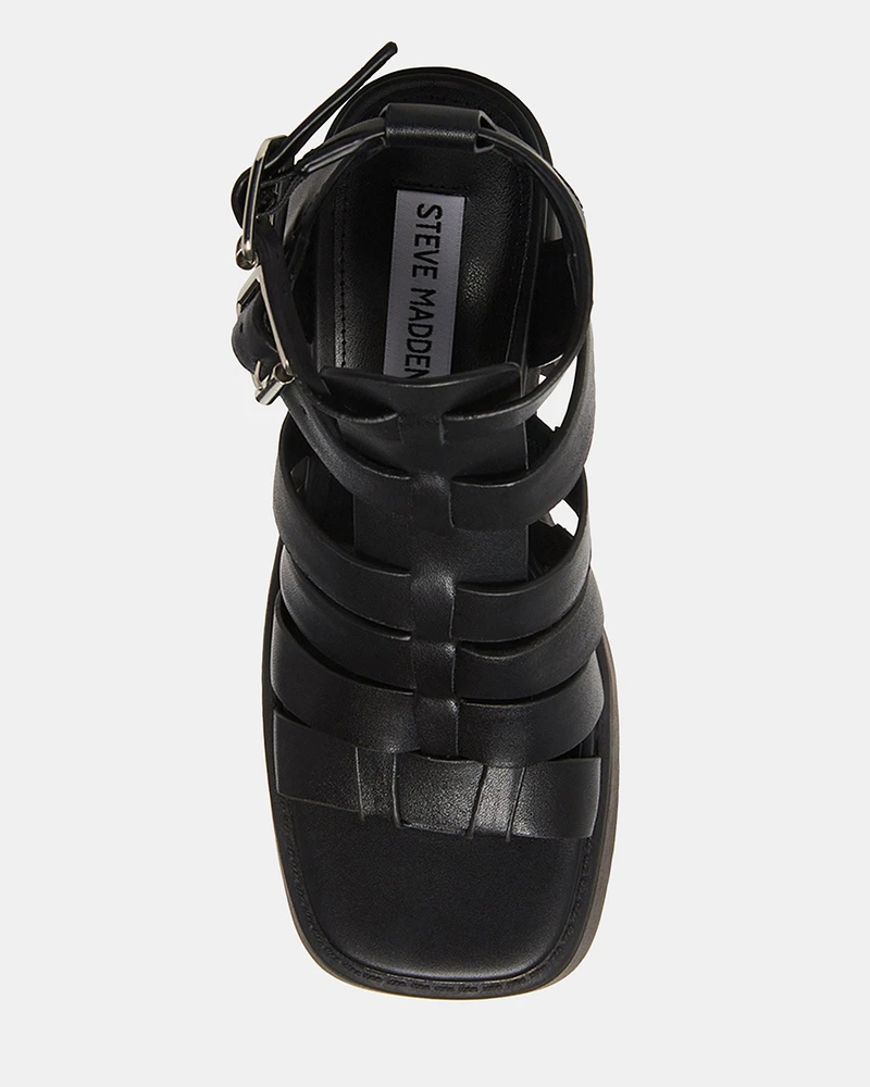 KIONA BLACK LEATHER